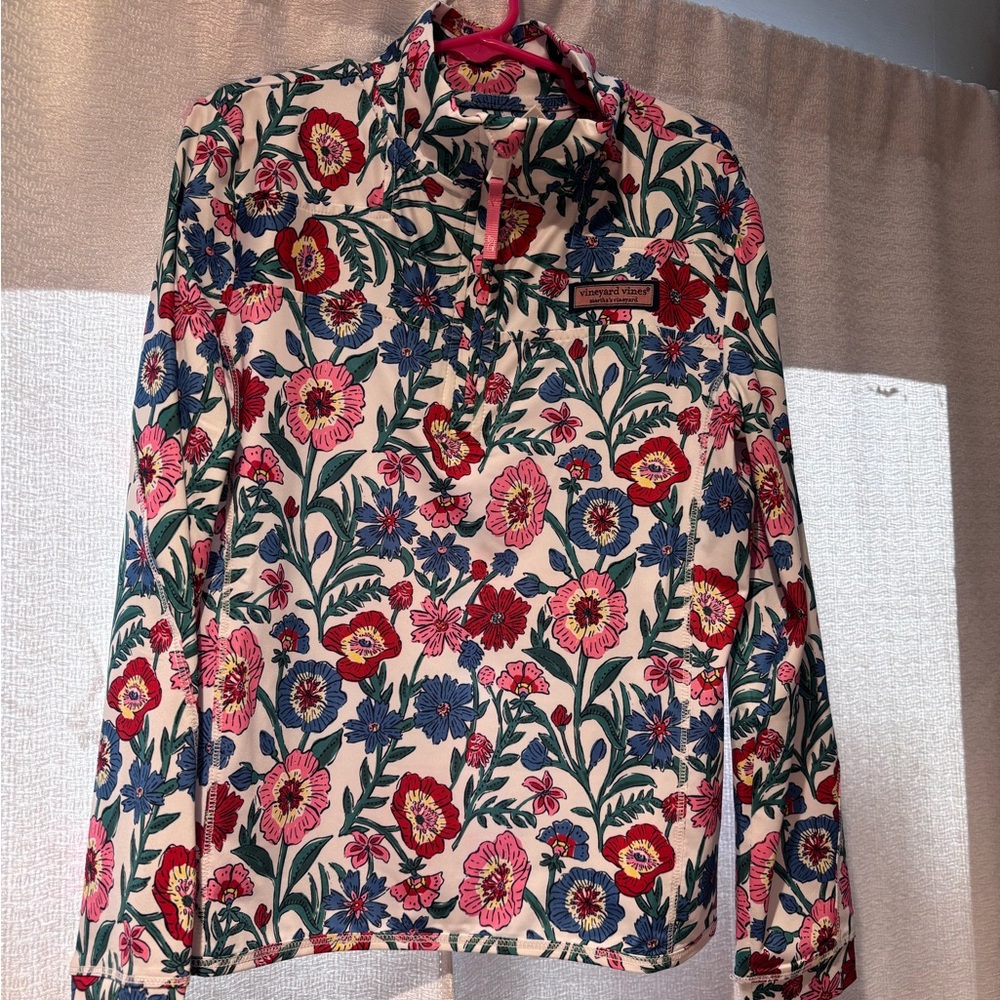 Girls Vineyard Vines Performance 1/4 Zip